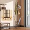 Entryway Hall Tree Coat Rack with Metal Frame and Umbrella Stand